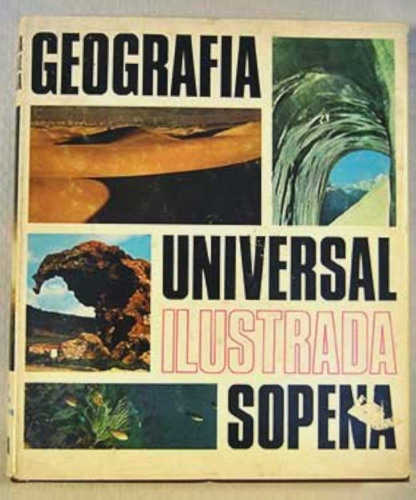 Portada Geografía Universal - Editorial Ramón Sopena